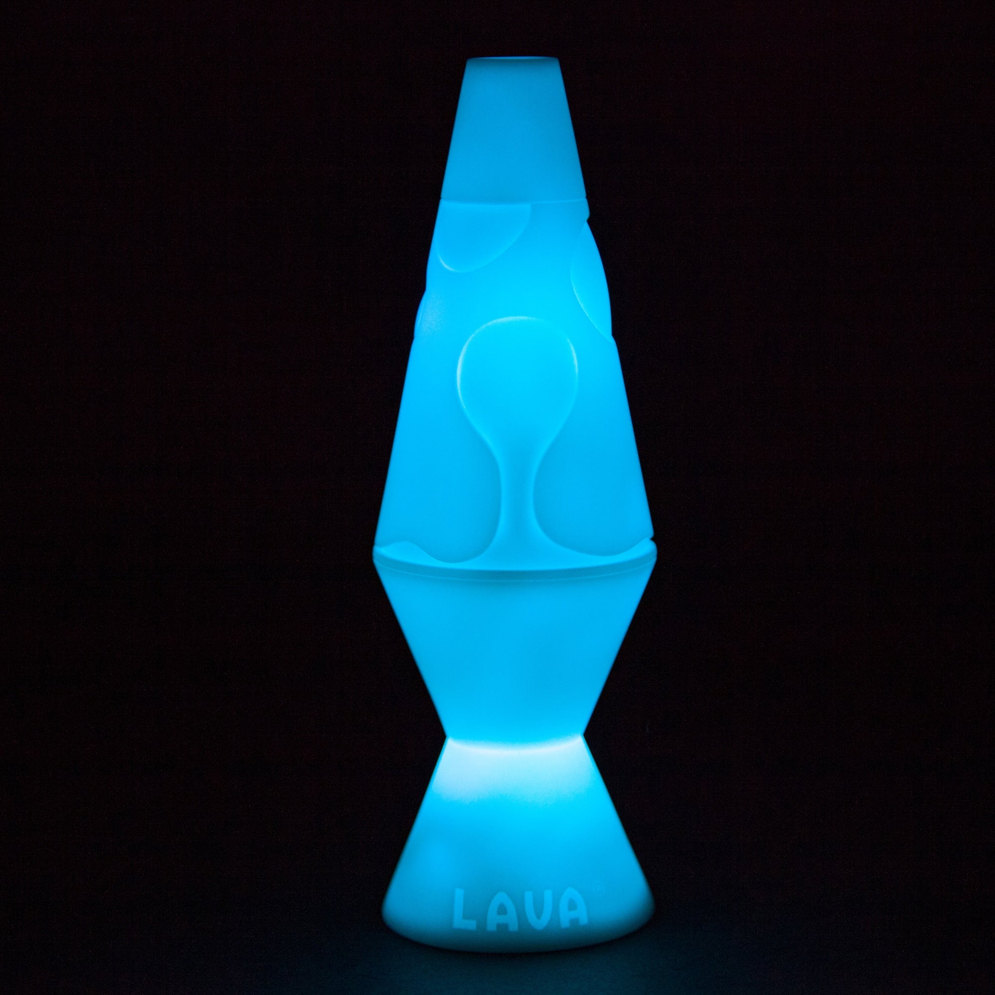 Led LAVA® Lamp - On Blue